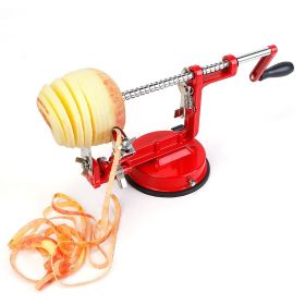3In 1 Apple Corer Slicer Peeler Manual Rotation Potato Fruit Core Slicer Kitchen Hand Cracking Corer
