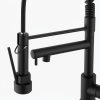 Kitchen Faucet with Pull Down Sprayer, Touch On Single Handle 2- Function Stainless Steel Spring Neck, Single Hole Installation[Unable ship weekends