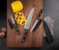 Kitchen Knife 3-Pcs Knife Set With Sheath stainless