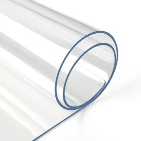 Clear Table Protector Mat -1.5mm Thickness Waterproof Heavy Duty PVC Table Cover For Dining Room Table (Option: 1.5mm-30x48inches)
