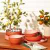 Bamboo Melamine 12-Piece Dinnerware Set